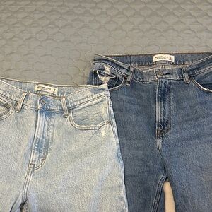 Abercrombie The 90s Relaxed Jean High Rise